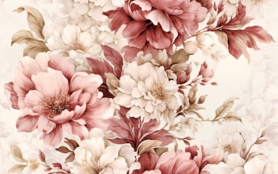 Bakgrund med blommönster 06