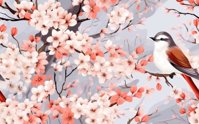 Blumenmuster-Fliesenhintergrund 150