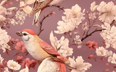 Floral Pattern Tile Background 139