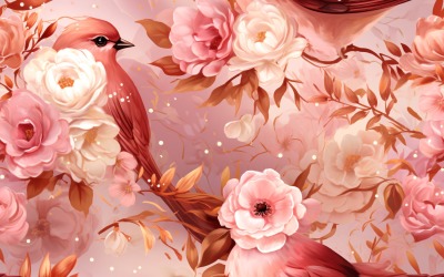 Floral Pattern Tile Background 30