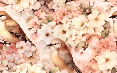 Фон плитки з квітковим візерунком 42