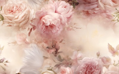 Blumenmuster-Fliesenhintergrund 44