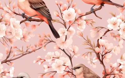 Floral Pattern Tile Background 112.