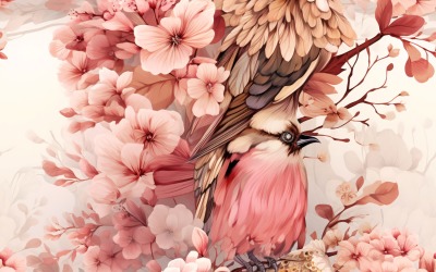 Floral Pattern Tile Background 118