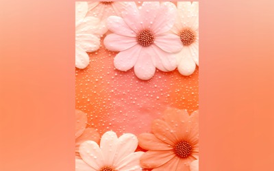 Fundo de azulejo com padrão floral 58.