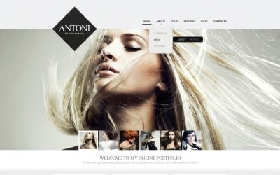 Fashionable Photographer Drupal Template