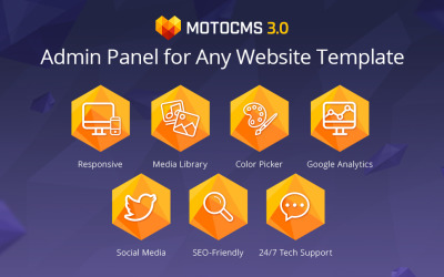 Widget pro obchodní služby MotoCMS