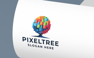 Pixel Tree Pro 专业徽标