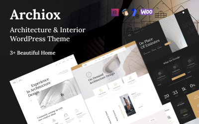 Archiox - Tema WordPress de Arquitetura e Interiores