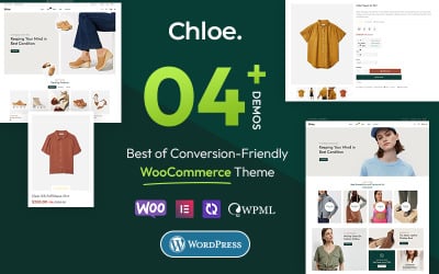 Chloe - Fast Fashion &amp;amp; Apparels - WooCommerce Theme