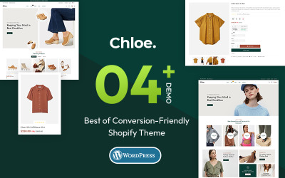 Chloe - Moda y prendas de vestir rápidas - Tema WooCommerce