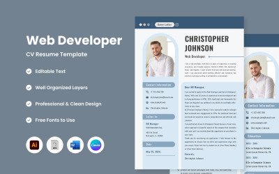 CV Currículo Web Developer V2