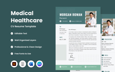 Životopis Resume Medical Healthcare V2