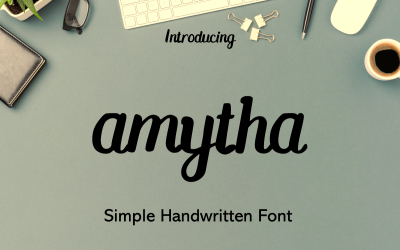 Amytha Modern Рукописный Шрифт