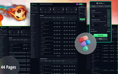 Betssports - Sports Betting Figma Mall