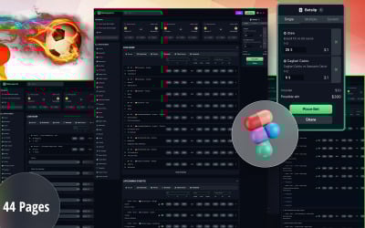 Betssports  - Sports Betting Figma Template