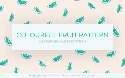 Kiwi Fruit Seamless Pattern