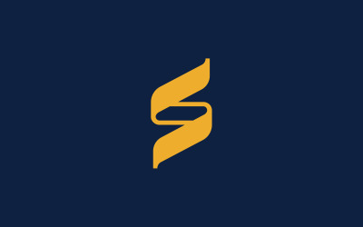 Stilvolles Logodesign mit dem Buchstaben S