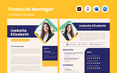 Lebenslauf Finanzmanager V8