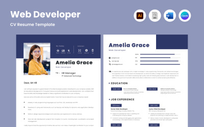 Verbessern Sie Ihre Bewerbung mit Resume Web Developer V5