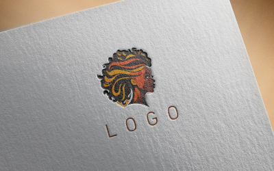 Elegant Girl Logo 3-0544-23