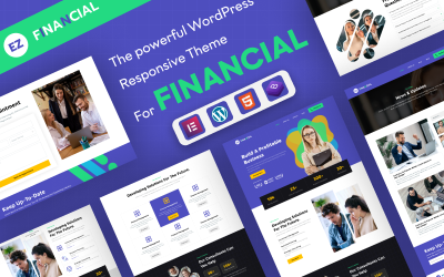 EZ-Financial: A végső WordPress téma a pénzügyi vállalkozás modernizálásához