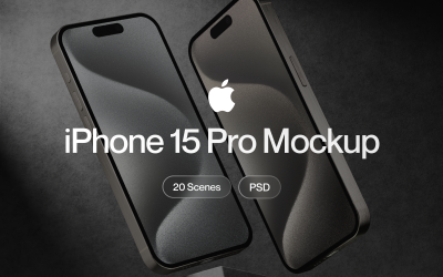Maqueta del iPhone 15 Pro de Apple