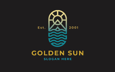 Profesjonalne logo Golden Sun Travel