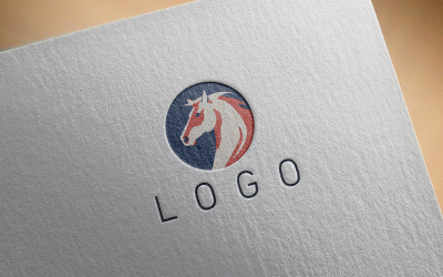 Elegáns ló logó 3-0194-23