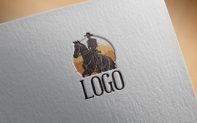 Elegant paardenlogo 2-0436-23