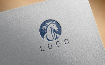 Elegant paardenlogo 7 -0441-23