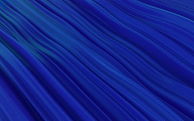 Fondos ondulados abstractos 3d color azul