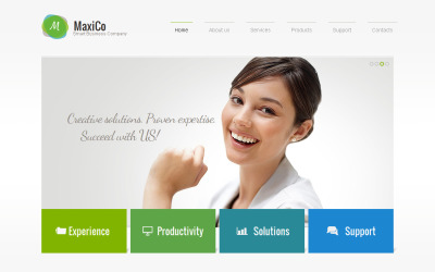 Tema Moto CMS HTML #42726 per Un Sito di Consulenza