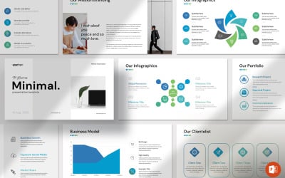 Stylish Minimal Presentation Template