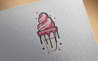 Ice cream Logo 10-0628-23