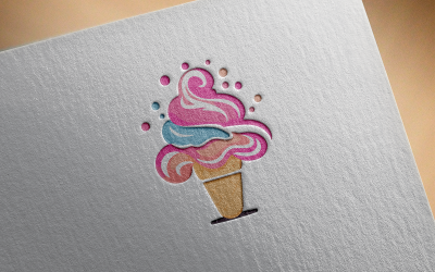 ice cream logo 11-0629-23