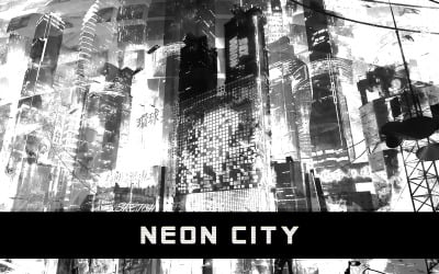 Neon City - Cinemática Electrónica Ambiental Ciencia ficción Paisaje sonoro