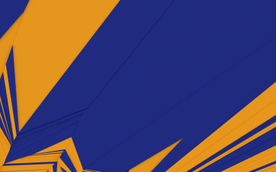Abstract Voronoi Backgrounds Blue and Orange