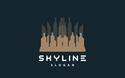 Building Real Estate Apartment Construction Logo V15