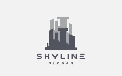 Building Real Estate Apartment Construction Logo V1