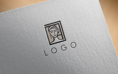 Элегантная леди Логотип-0267-23
