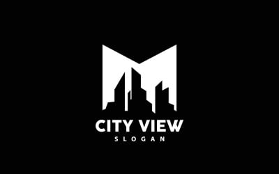 Bâtiment Immobilier Appartement Construction Logo V50
