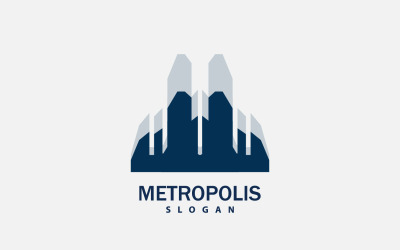 Budynek Nieruchomości Budownictwo Mieszkaniowe Logo V38