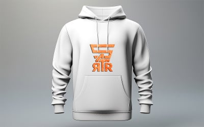 Hanging white Hoodie mockup_ white hoodie mockup