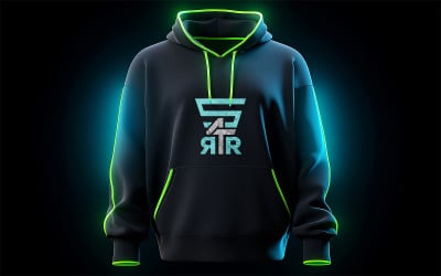 Hoodie logo mockup_hoodie mockup_logo mockup