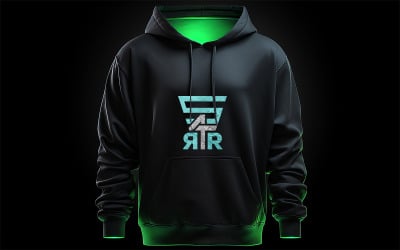 Hoodie logo mockup_hoodie mockup