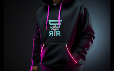 Men's hoodie mockup_logo mockup_hoodie mockup_hoodie logo mockup