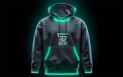 Premium hoodie mockup_men's hoodie mockup_logo mockup