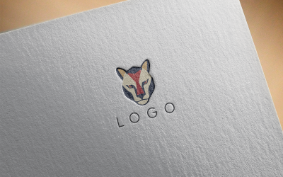 Modern Panther Logo 3-0496-23