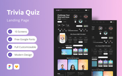 Miqr - Trivia-Quiz-Startseite